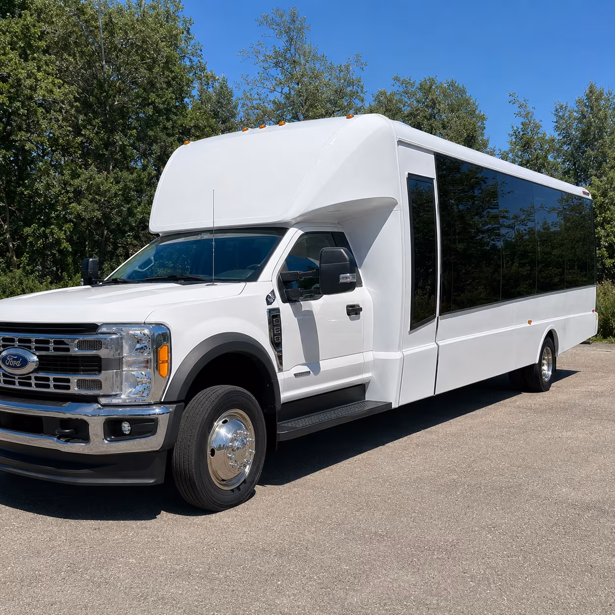 Denver Airport Shuttle & Transportation party bus exterior