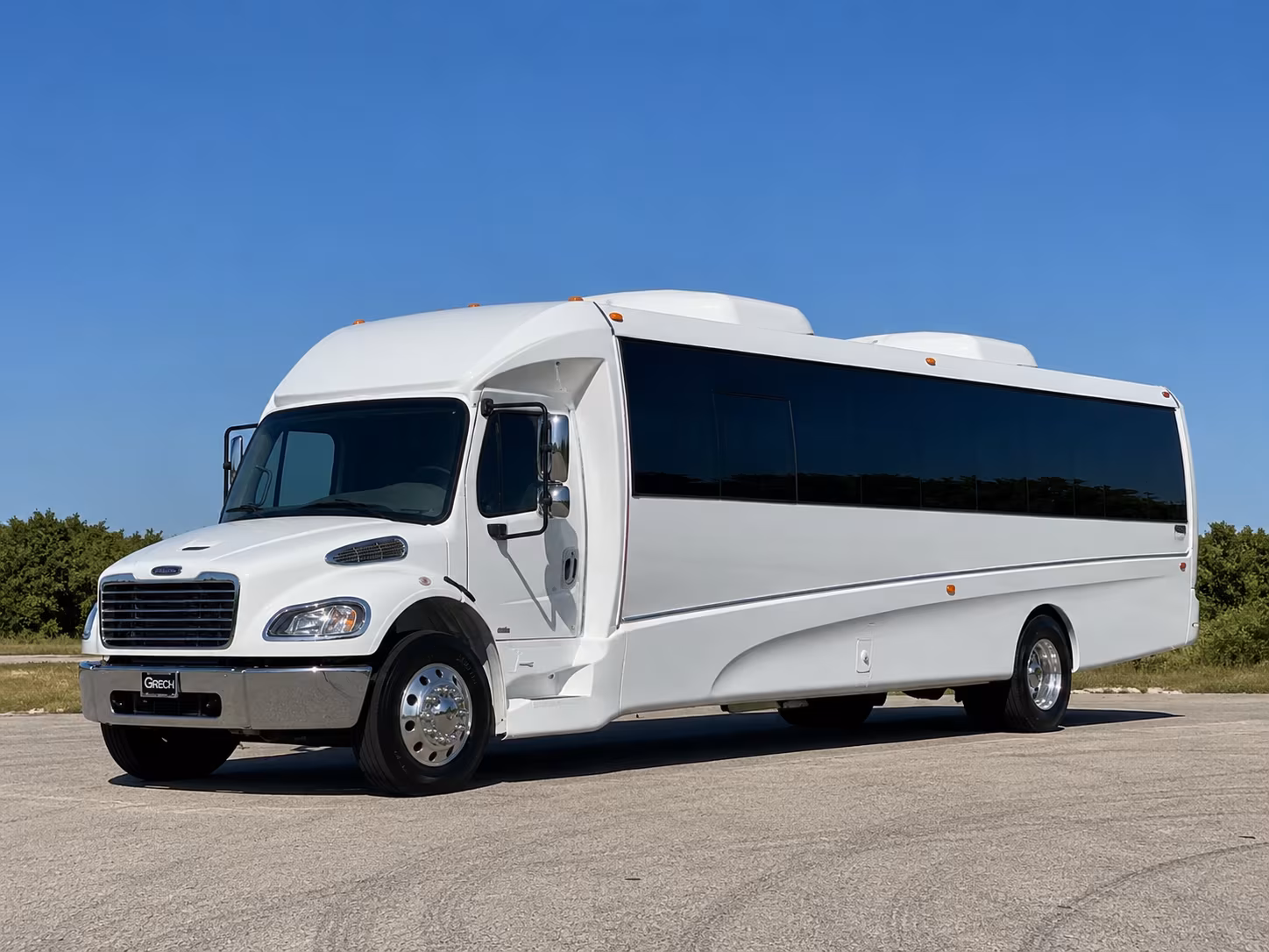 Denver Concert & Music Festival Transportation party bus exterior