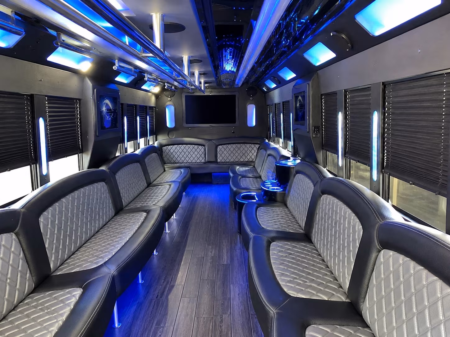 Denver Concert & Music Festival Transportation party bus exterior