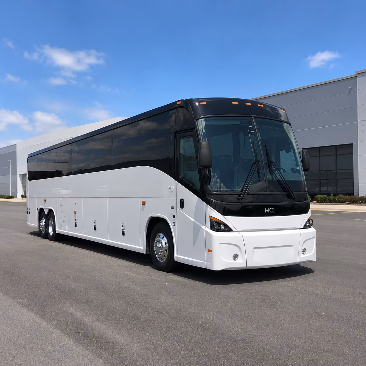 Denver Corporate Transportation party bus exterior