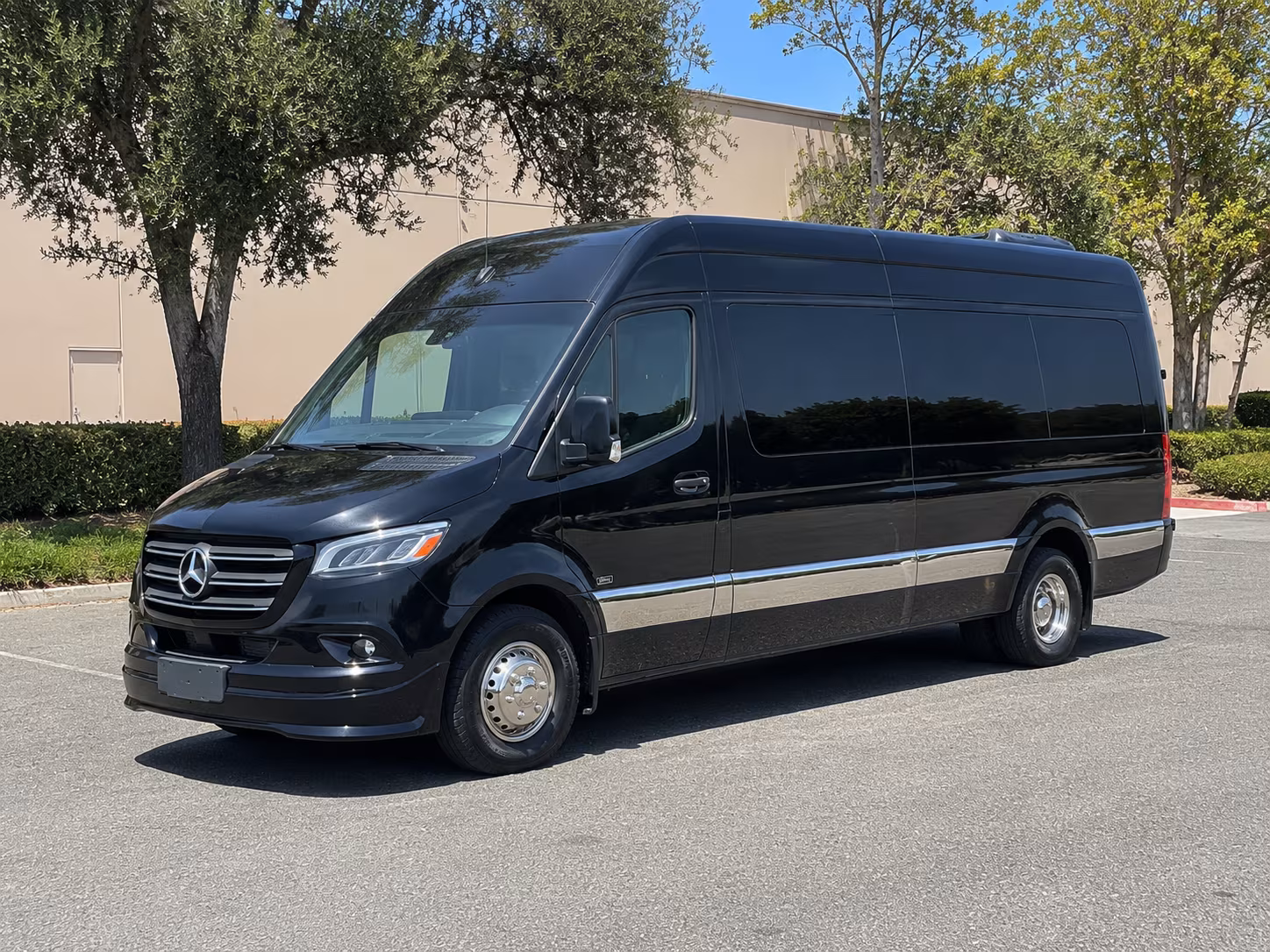 Denver Corporate Transportation party bus exterior