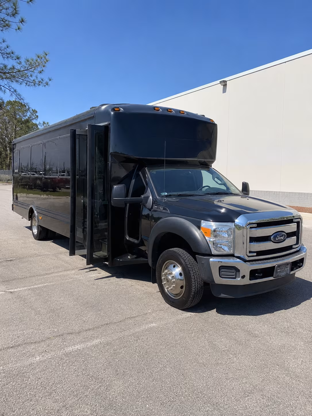 Denver Private Event Transportation party bus exterior