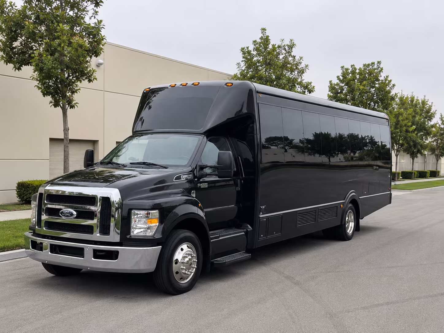 Denver Prom & Homecoming Transportation party bus exterior