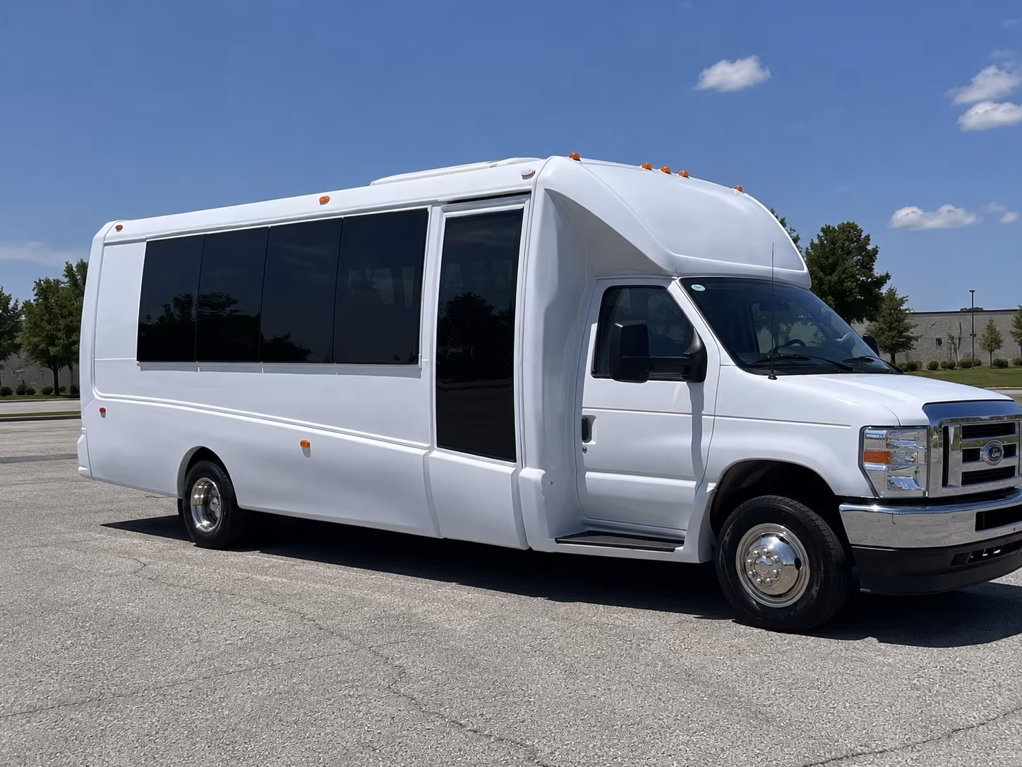 Denver Prom & Homecoming Transportation party bus exterior
