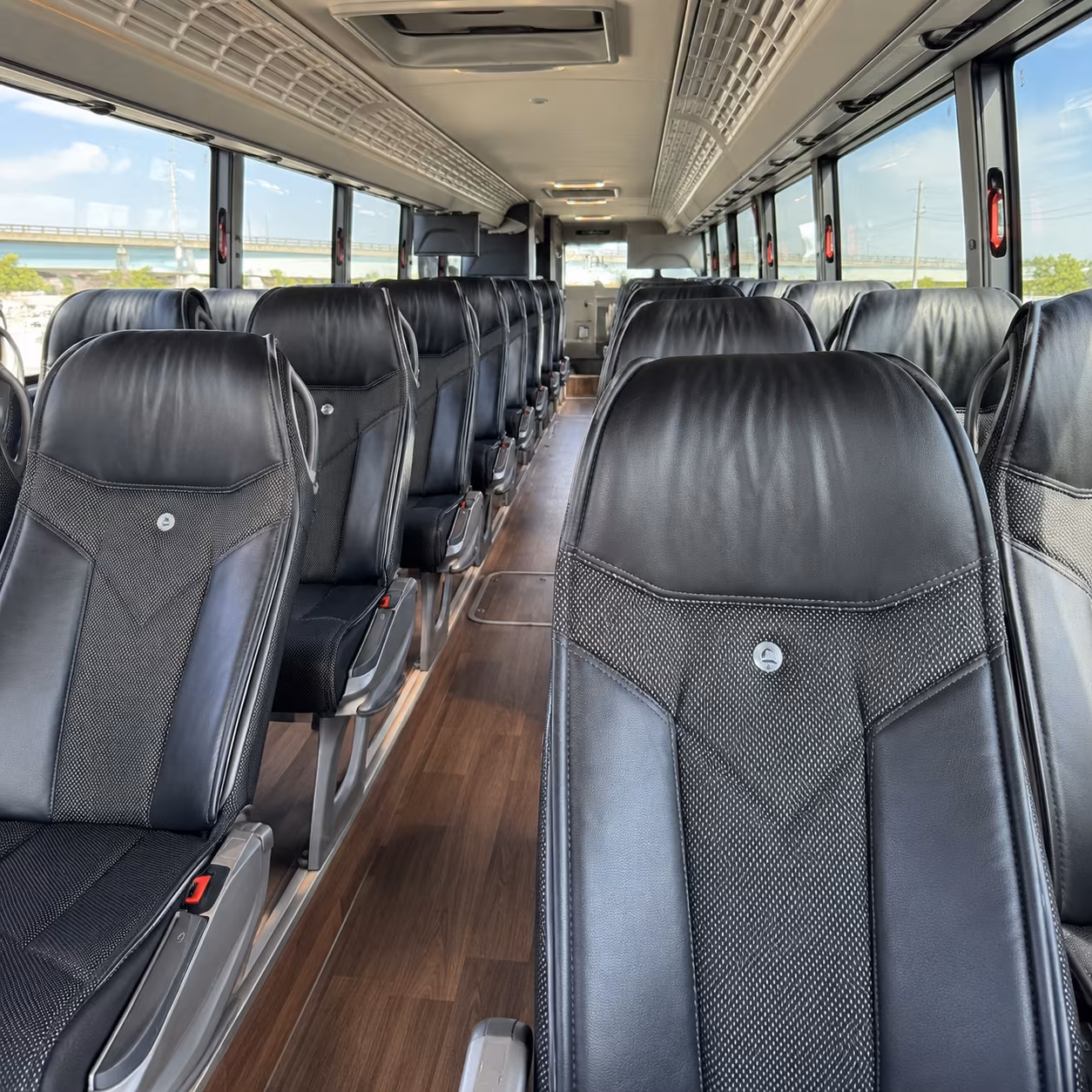 Denver School Event Transportation party bus exterior