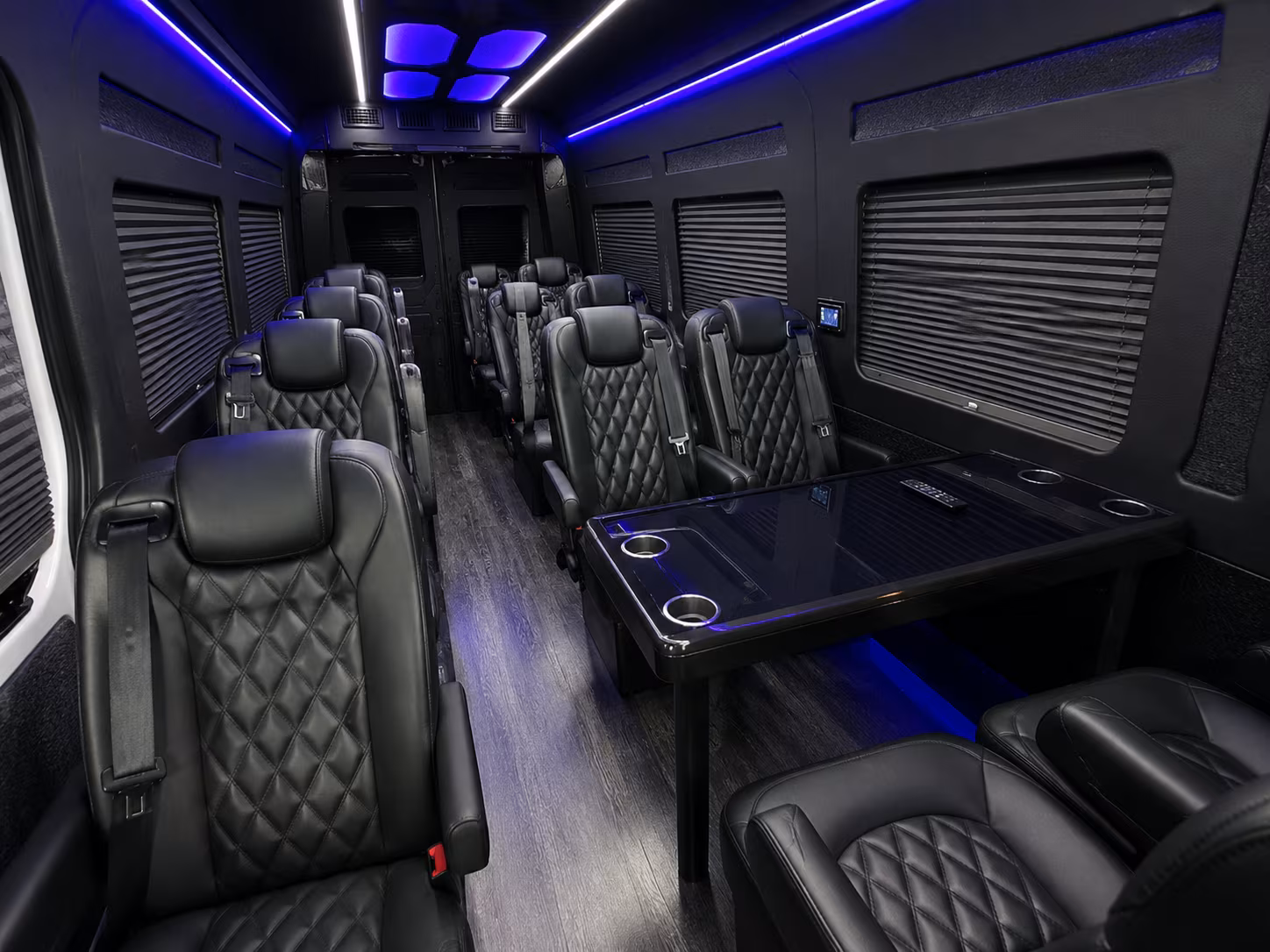 Denver School Event Transportation party bus exterior