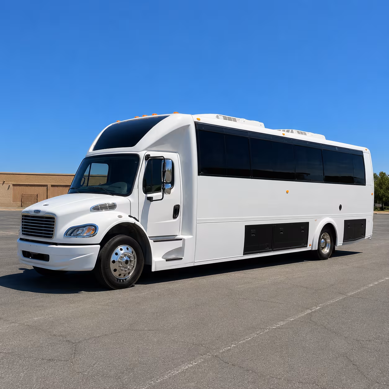Denver Sporting Event Transportation party bus interior